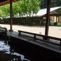 秋川渓谷の足湯