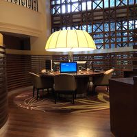 ロビー階にはPCエリアも設置