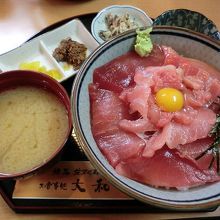 絶品特製大和丼(1600円)