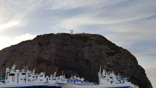 夕日のスポット