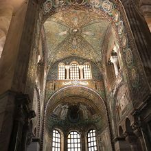 後陣のモザイク画