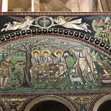 アブラハムの生涯小話のモザイク壁画