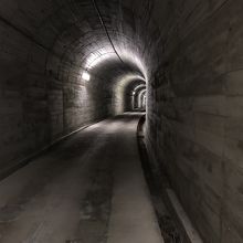 回天を運んだトンネル。