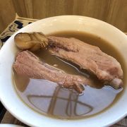 漢方が効いた癖のあるスープ