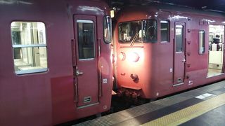 金沢17時05分発普通列車七尾行きの様子～平日と土日祝日では両数が異なります～