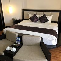 多分、キングサイズのベッド