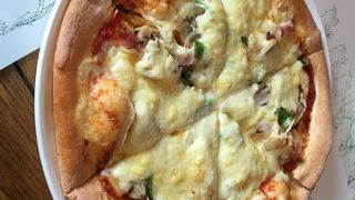 ピザが絶品です！