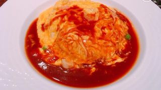 ランチではオムライスがお得に味わえます