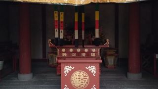 中国の雰囲気が漂う場所