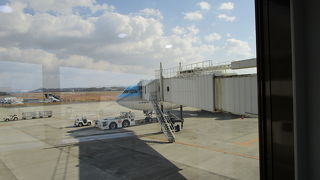 それほど大きくはない空港