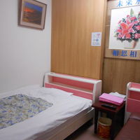 エアコンテレビは完備。