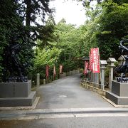 松尾芭蕉の句碑がある寺院