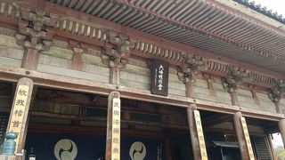 四天王寺の建物の中でも火事を免れている