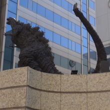 この様な高さある台の上に居ます