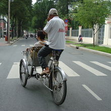 シクロ体験乗車