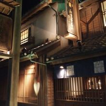  江戸の町並み再現