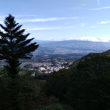 伊香保を一望　展望台