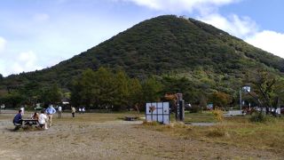 榛名湖からの榛名山