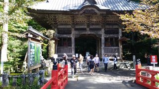 榛名神社の入り口　随神門 