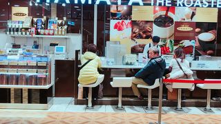 デパ地下でコーヒー