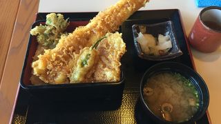 あなごの天ぷらが美味しい