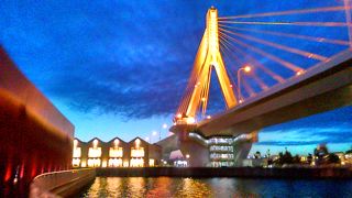 夜景が綺麗でした。