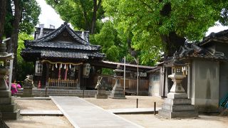 地元の信仰篤い歴史ある神社