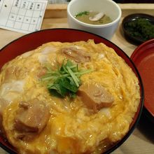 親子丼です