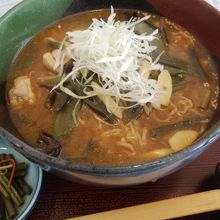 山菜味噌ラーメン