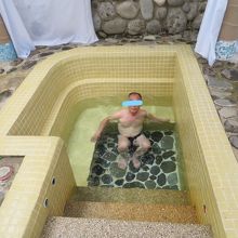 貸切の浴槽です