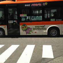 ハチ公バスです