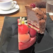 冬でもアイスケーキ