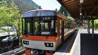 車窓からの景色が美しい