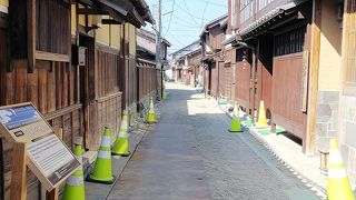 情緒ある街並み