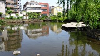 住宅街の中の公園