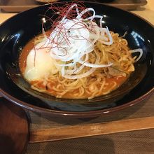 ランチに食べた冷やし担々麺