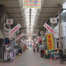 商店街です