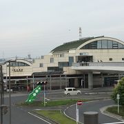 こざっぱりした駅