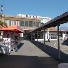 駅舎の景観です。