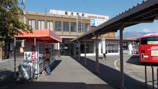 かつての鹿児島市の中心駅でした。