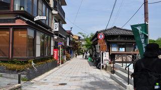 景色の良い道です