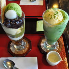 通圓 宇治本店 の甘味