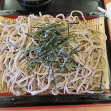 ざるそば、500円です