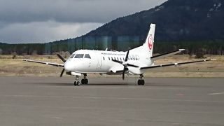 JAL便にはバスの接続はありません