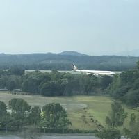 滑走路が見える眺望