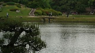 後楽園、素晴らしい庭園でした