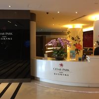 ロビーはそんなに広くはない