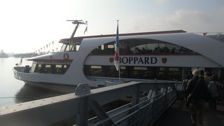 ここからライン河クルーズ