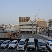 宿泊した部屋（２階）からの眺め