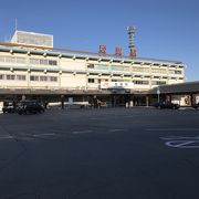 松阪駅:都市の窓口として駅舎は
